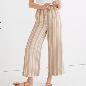 Madewell | Smocked Huston Crop Pant | S